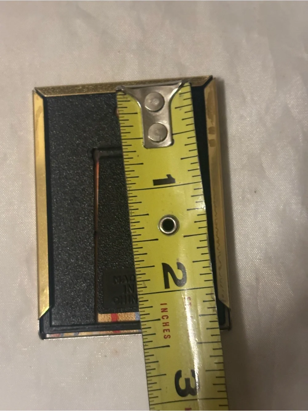 Gold and Gray Art Deco Mini Photo Frame